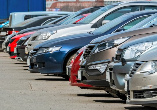 Parked cars